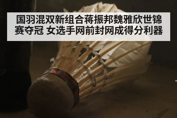 国羽混双新组合蒋振邦魏雅欣世锦赛夺冠 女选手网前封网成得分利器